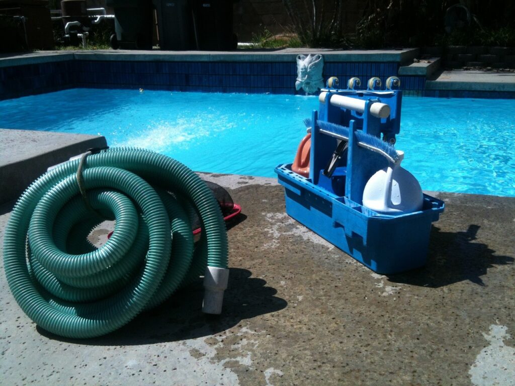 equipment need for pool service